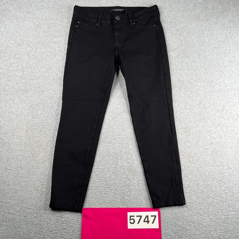 Liverpool Los Angeles Denim Jeans Black Casual Womens Petite 0/25